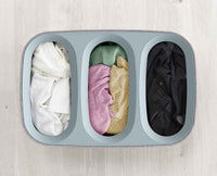 Tota Trio three compartments filled with separated laundry