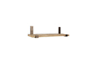 Underside view of the Ibo small shelf's iron brackets