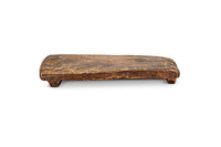Nkuku Kaveeta reclaimed wood serving board on white background